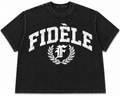 Black University Tee